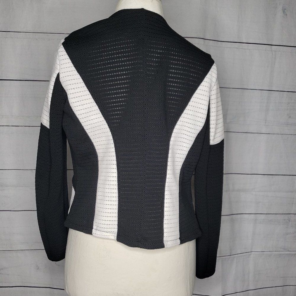 Poetry black white jacket medium - Picture 4 of 6